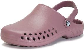 img 4 attached to 👞 Men's Lightweight Slippers Sandals: Comfortable Mules & Clogs for Walking