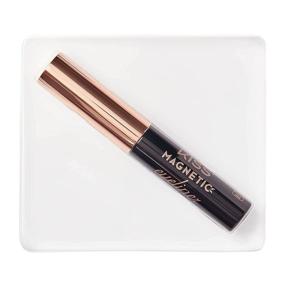 img 2 attached to 👁️ KISS Magnetic Eyeliner, Black, 0.16 oz, Smudge-Proof, Biotin-Infused, Fragrance-Free, Dye-Free, Paraben-Free, Petrochemical-Free, Formaldehyde-Free with Precision Tip Brush