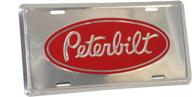 peterbilt motors trucking company license logo