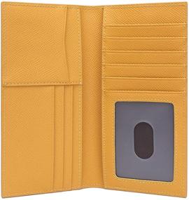 img 3 attached to Leather Credit Holder Wallet Blocking Women's Handbags & Wallets for Wallets