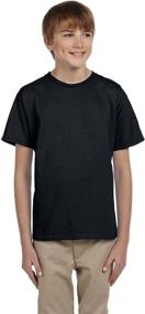 img 1 attached to 👕 3930B Youth Cotton T Shirt Medium: Premium Boys' Clothing for Style and Comfort