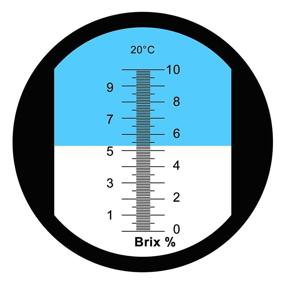 img 3 attached to Vegetable Refractometer for Low Concentrated Solutions, 10 to 30°C