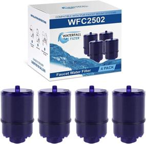 img 4 attached to 💦 Enhanced Waterfall Filter Replacement: Compatible with Horizontal Systems