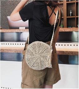 img 2 attached to CHIC DIARY Crossbody Handmade Bohemian Women's Handbags & Wallets for Shoulder Bags