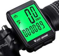 🚲 newace bike speedometer: wireless waterproof odometer with backlight for night visibility, auto on/off & multi-function логотип