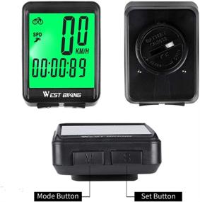 img 2 attached to 🚲 Newace Bike Speedometer: Wireless Waterproof Odometer with Backlight for Night Visibility, Auto On/Off & Multi-Function