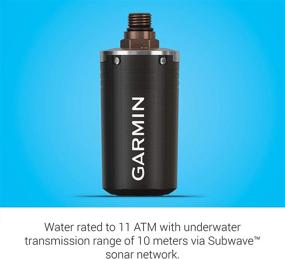 img 2 attached to Enhance Your Diving Experience: Garmin Descent T1 Transmitter - Dive with Multiple Tanks, Monitor Up to 5 Tanks with SubWave Sonar Technology