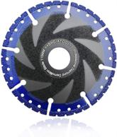 🔪 shdiatool 4-1/2 inch metal cutting diamond blade - high-performance all-purpose cut off wheel for rebar, sheet metal, angle iron, and stainless steel (7/8” arbor) логотип