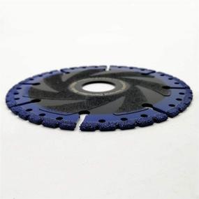 img 2 attached to 🔪 SHDIATOOL 4-1/2 Inch Metal Cutting Diamond Blade - High-Performance All-Purpose Cut Off Wheel for Rebar, Sheet Metal, Angle Iron, and Stainless Steel (7/8” Arbor)