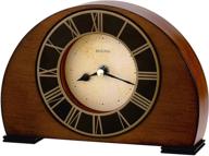 🕰️ bulova b7340 tremont clock: enhance your décor with exquisite walnut finish logo