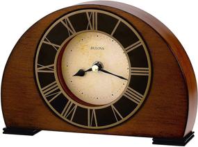 img 2 attached to 🕰️ Bulova B7340 Tremont Clock: Enhance Your Décor with Exquisite Walnut Finish