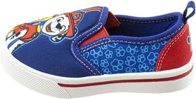 img 2 attached to Paw Patrol Marshall Boys' Toddler Sneakers: Stylish & Comfy Footwear for Little Adventure Seekers