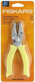img 1 attached to 🌟 Fiskars Hand Punch: Star Shape, .25" - Unleash Your Creativity!