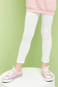 img 1 attached to Stylish & Comfortable Kolan Girls Leggings Pants: Perfect for Any Occasion!