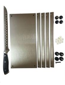 img 1 attached to Мясорубка из нержавеющей стали для приготовления джерки со 🔪 10-дюймовым профессиональным ножом для нарезки и резки и разделочной доской