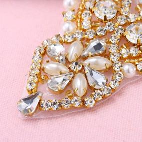 img 2 attached to Rhinestone Applique Crystal Decoration Accessories