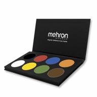 🎨 mehron makeup paradise aq face & body paint palette (basic) - artistic palette for face & body, sfx makeup, theatrical effects, halloween costumes, cosplay, and parties logo