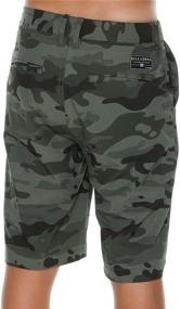 img 1 attached to 🩳 Billabong Boys Crossfire Walkshort in Military Green - Boys' Clothing