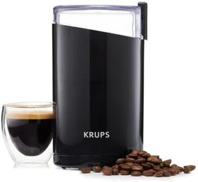 img 1 attached to ☕️ KRUPS CCMF Electric Spice and Coffee Grinder: Stainless Steel Blades, 3 oz/85 g, Black – Powerful Grinding Performance