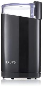 img 4 attached to ☕️ KRUPS CCMF Electric Spice and Coffee Grinder: Stainless Steel Blades, 3 oz/85 g, Black – Powerful Grinding Performance