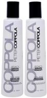 total repair shampoo & conditioner by peter coppola - 12 oz (2 pack) for color treated hair, sodium chloride-free, sulfate-free, and color-safe – ideal aftercare for keratin treatment logo