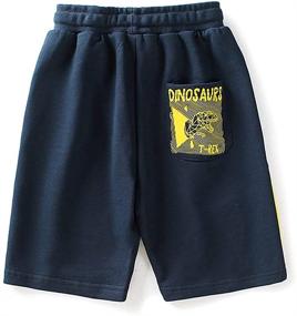 img 1 attached to 🩳 Boys' Clothing: Rolanko Shorts - Comfortable Playwear with Drawstring Design