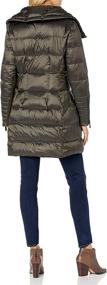 img 1 attached to Stay Warm and Stylish with BCBGMAXAZRIA Women's Hooded Puffer Coat Featuring Storm Cuffs