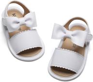 👶 kiderence infant sandals - first toddler shoes for baby girls logo