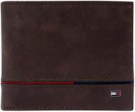 tommy hilfiger front pocket walet men's accessories for wallets, card cases & money organizers logo