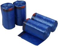 🗑️ fiazony 5 gallon drawstring trash bags - 220 count blue garbage bags logo