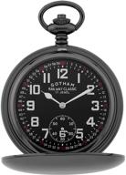 🔫 gotham gun tone railroad mechanical gwc18806bbk: an iconic watch with unparalleled style and precision logo