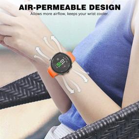 img 1 attached to MoKo Compatible Forerunner Adjustable Replacement Wellness & Relaxation