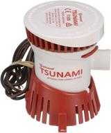 🔌 attwood 4606-7 tsunami t500 bilge pump, 500 gph, 12-volt, 3/4-inch outlet, 29-inch wire логотип