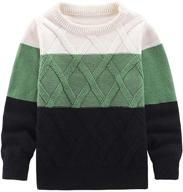 🌈 colorful rainbow pullover sweater for boys - motteecity clothing logo