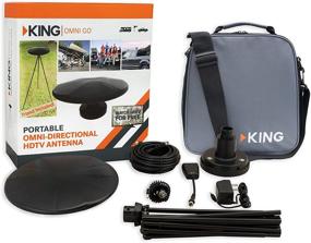 img 2 attached to 📡 KING OA1501 OmniGo Portable Over-the-Air Antenna - High-Performance HDTV Reception for Any Location