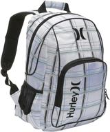 hurley one only backpack white logo