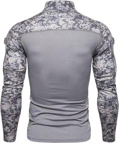 img 2 attached to Fashion Tactical Military Workout Sweatshirt