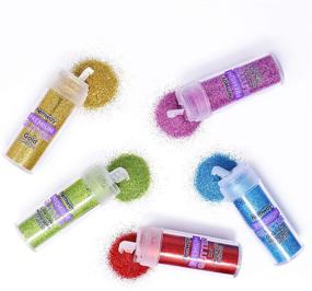 img 2 attached to ➰ Hemway 54 Glitter Tube Craft Box (0.34oz/9.6g) - All-Purpose Ultrafine Glitter for Arts, Crafts, Scrapbooking, Slime, Resin, Cosmetics, Nail Art, Halloween