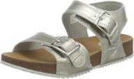 👟 stylish and durable timberland castle island sandals for boys - medium size logo