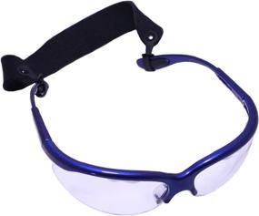 img 1 attached to 👁️ Python Xtreme View Protective Racquetball Eyeguard - Available in Black, White, Blue, Red