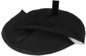 img 2 attached to 👕 Dritz 53076-1 Shoulder Pads: 1/2-Inch, Black (Set of 2) - Enhancing Comfort and Style