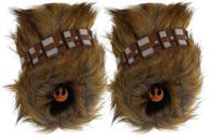 star wars slippers chewbacca novelty boys' shoes and slippers logo