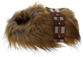 img 2 attached to STAR WARS Slippers Chewbacca Novelty Boys' Shoes and Slippers