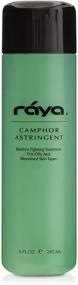 img 4 attached to 🌿 RAYA Camphor Astringent: Effective 6 oz Facial Toner for Oily and Break-Out Skin, Controls Excessive Oiliness and Dries Up Blemishes - Camphor & Eucalyptus Infused