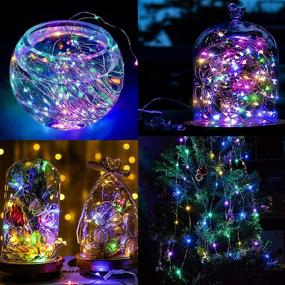 img 1 attached to Starry Love 7 Modes Fairy Lights Timer - 10 Pack 50 LED Light Twinkle Lights for DIY Wedding Party Christmas Halloween Decoration (Multicolor) - Battery Operated