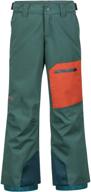 👖 ultimate comfort: marmot boys' burnout pant ensures style and durability logo