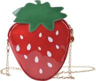 qzunique women's watermelon shoulder crossbody handbags & wallets logo