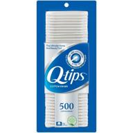👂 pack of 2 - q-tips cotton swabs, 500 count each logo