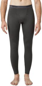 img 4 attached to 👖 LAPASA Men's Thermal Underwear Bottoms, Fleece-Lined Long Johns – Light/Mid/Heavy Weight Pants Pack – Thermoflux M10/M56/M25