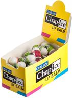 🍒 chap-ice premium lip balm: pocket size display with assorted flavors - 50 mini sticks for chapped, dry, or windburned lips logo